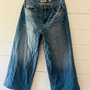 Ariat 34S Wide-Leg Blue Jeans